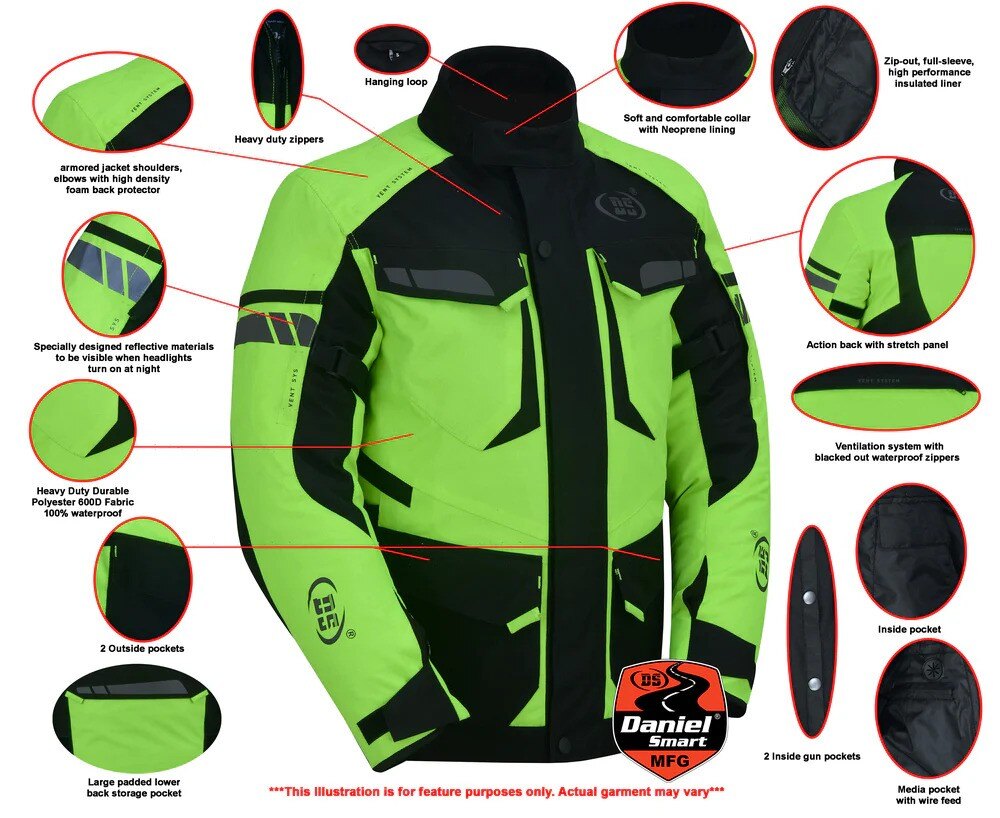 Best mens textile motorcycle jacket